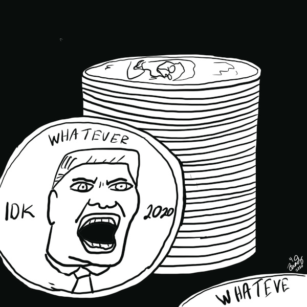 Nation-states make coins and I'm okay. Drawing by Brady Dale, copyright 2020. All rights reserved.
